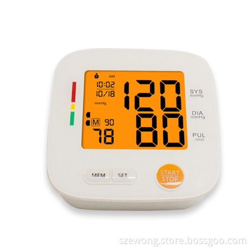Medical or home Electronic arm blood pressure monitor